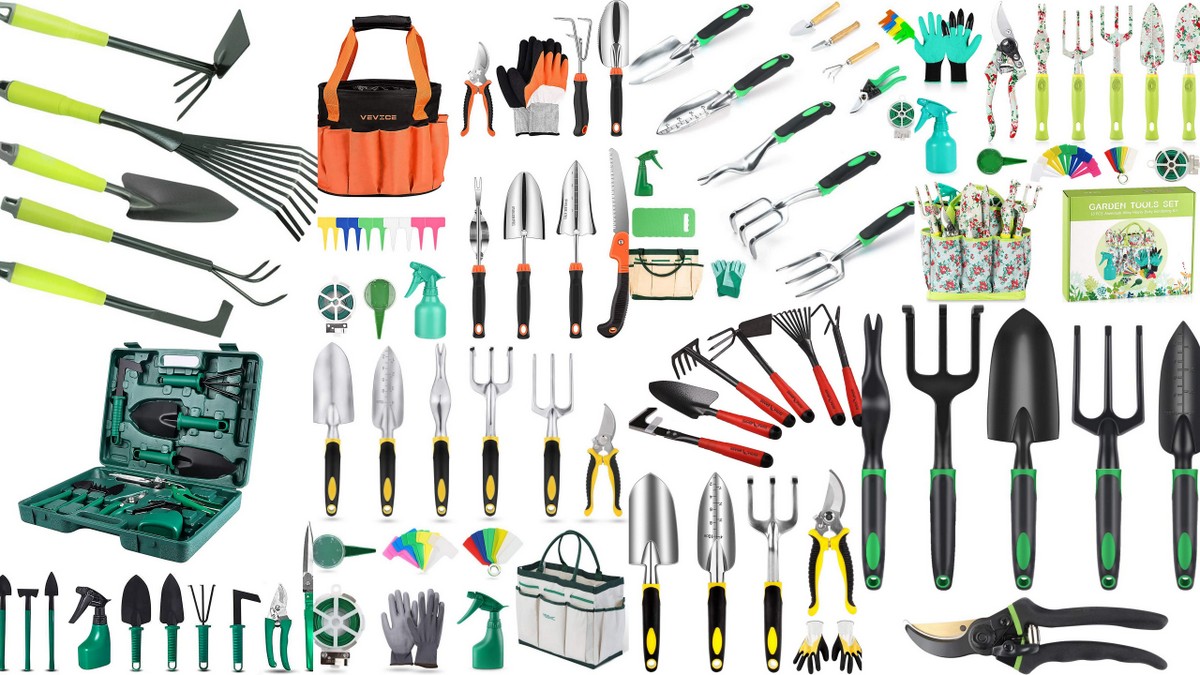 Handschaufel Gartenschere Gartenwerkzeuge mit Werkzeugkasten Handschuhe Schaufel Wewill Gartenwerkzeug-Set Gartenwerkzeuge Set Ergonomische Griffe